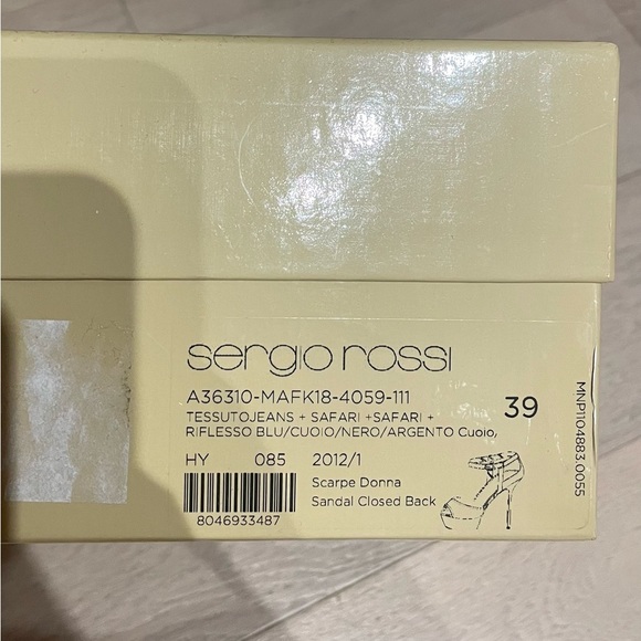 Sergio Rossi Heels  Sz. 39 BNIB - Picture 7 of 7